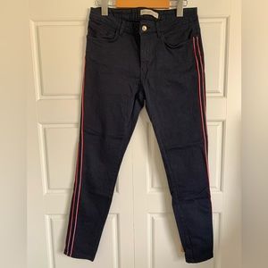 Zara Navy Jeans- Size 8